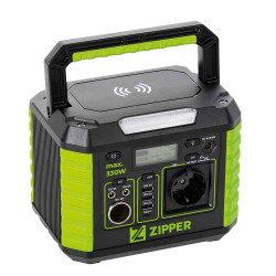 Centrale élèctrique portable - Lumière LED - 330 W - Zipper