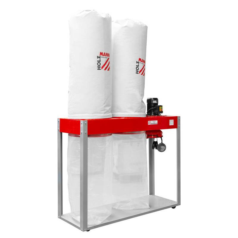 Holzmann Aspirateur à copeaux de bois 2 x 180 litres 400 V - vue 3