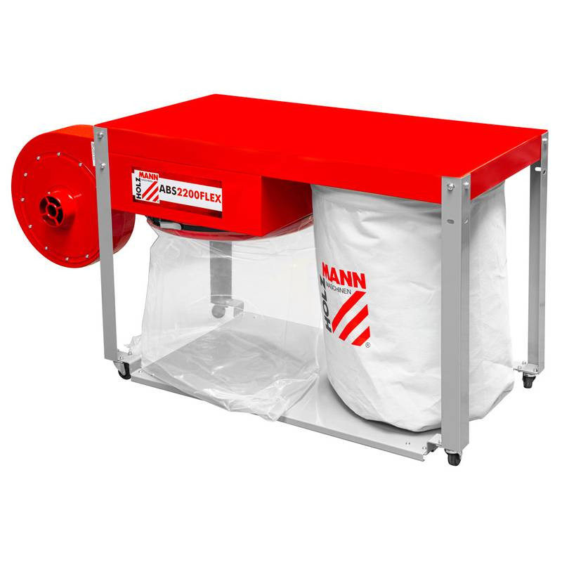 Holzmann Aspirateur à copeaux de bois 160 litres 2 400 V triphasé - vue 2