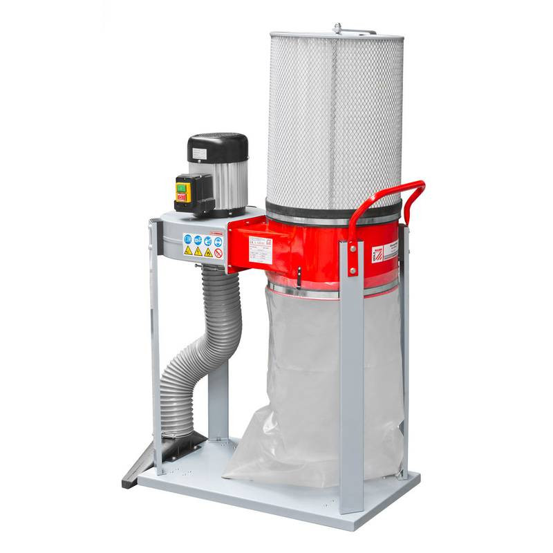 Holzmann Aspirateur à copeaux de bois 1 sac 60 litres ABS1500FF - vue 2