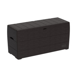 Coffre de jardin en résine 270L - Marron de marque Duramax, référence: J8362500