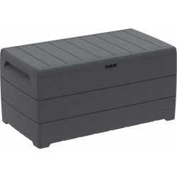 Coffre de jardin en résine 416L - Gris de marque Duramax, référence: J8362600