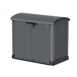 Armoire de rangement extérieur StoreAway Arc Lid 1200L - Gris de marque Duramax, référence: J8363200