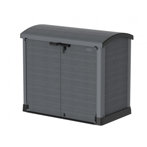 Armoire de rangement extérieur StoreAway Arc Lid 1200L - Gris - Duramax