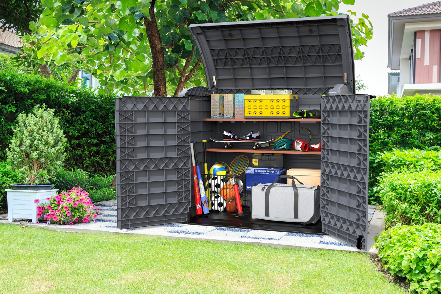 Armoire rangement promo exterieur