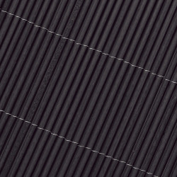 Canisse d'osier semi-synthétique - Anthracite - 1,5x3m - NORTENE 