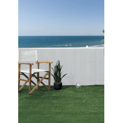 Canisse PVC double face 20mm - Blanc - 1x3m - NORTENE 