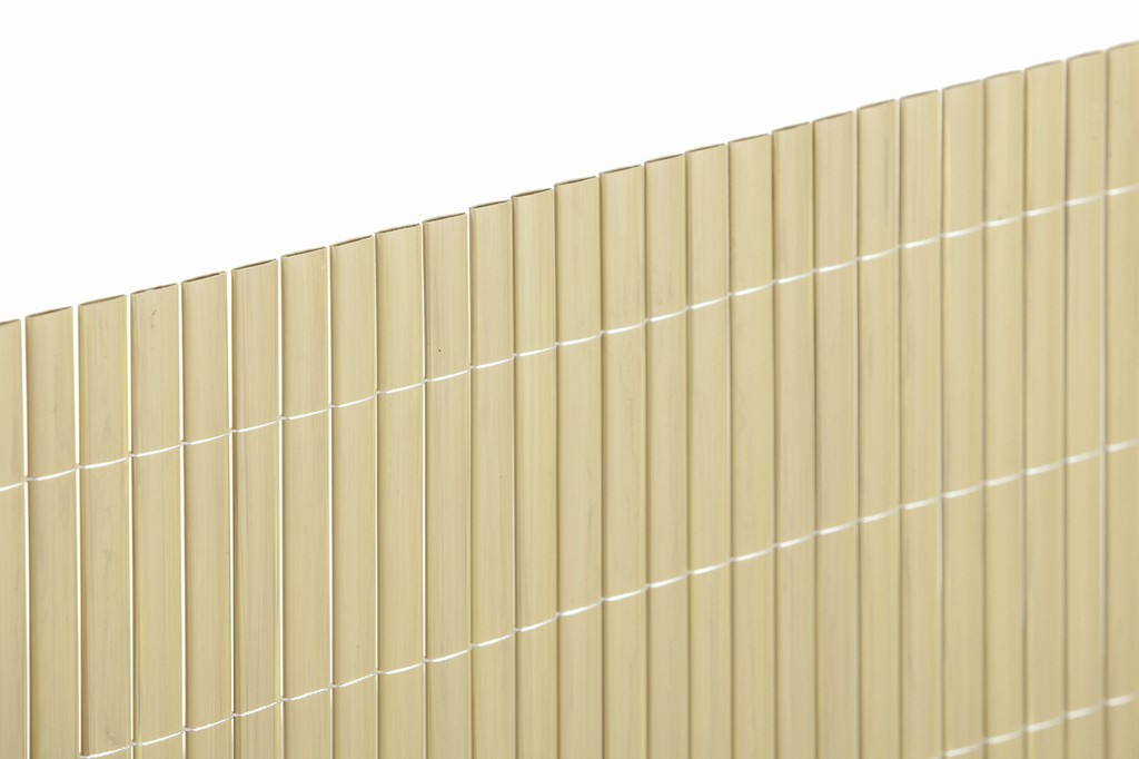 Canisse PVC NORTENE Bambou 20mm 1x3m Résistant aux UV et intempéries - vue 2