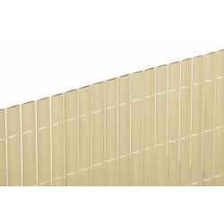 Canisse PVC double face 30mm - coloris Bambou - 1x3m de marque NORTENE , référence: J8366200