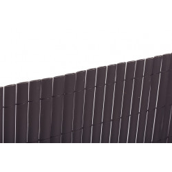 Canisse PVC double face 30mm - Anthracite - 1x3m - NORTENE 