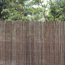 Clôture osier bicolore, tiges fendues - 1x3m - NORTENE 