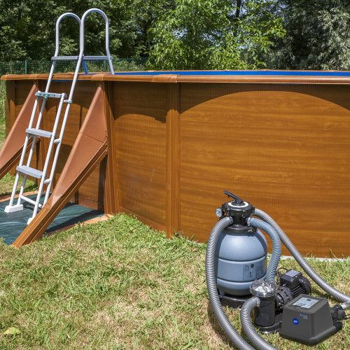 Electrolyse au sel pour piscines hors-sol jusqu'à 25 m3 - GRE POOLS