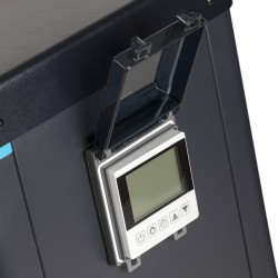 Pompe à chaleur pour piscine – 7 kW – Jusqu’à 45 m³ – Inverter connectée – Montage extérieur – Gris foncé - GRE POOLS