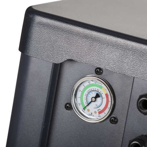 Pompe à chaleur pour piscine – 9,5 kW – Jusqu’à 60 m³ – Inverter connectée – Titane – Noir - GRE POOLS