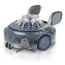 Robot à batterie rechargeable pour piscines hors-sol et enterrées jusqu'à 12x5m de marque GRE POOLS, référence: J8372700