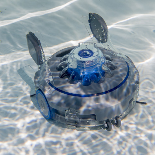 Robot à batterie rechargeable pour piscines hors-sol et enterrées jusqu'à 12x5m - GRE POOLS