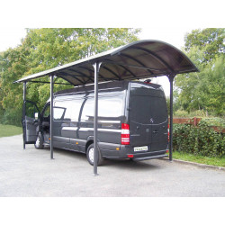 Carport aluminium pour camionnette, camping-car, caravane et bateau de marque HABRITA, référence: J4223400