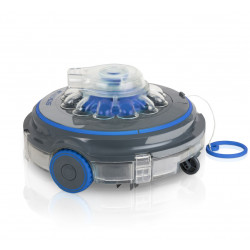 Robot à batterie rechargeable pour piscines hors-sol et enterrées jusqu'à 10 x 5 m de marque GRE POOLS, référence: J8372800