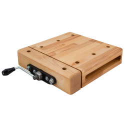 Plan de travail compact avec étau 660 mm – Plateau hêtre massif 80 mm de marque Pinié, référence: B8380800