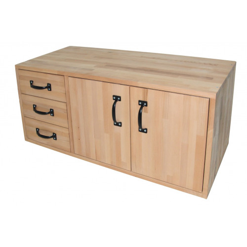 Petite armoire en bois - 1045 mm - Pinié