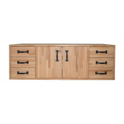 Cabinet en bois Large - 1390 mm de marque Pinié, référence: B8385100