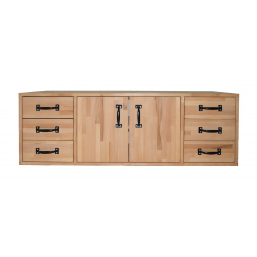 Cabinet en bois Large - 1390 mm - Pinié