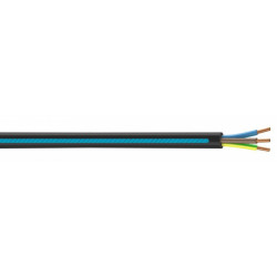 Câble électrique 3 G 6 mm² u1000r2v à la coupe, noir de marque NEXANS, référence: B8435300