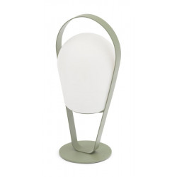 Lampe sur pied moyen Bob - 32 x 29 x 72 cm - amande de marque PROLOISIRS, référence: B8224900