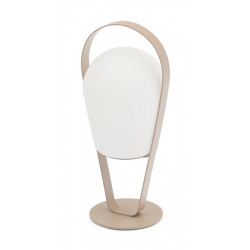 Lampe sur pied moyen Bob - 32 x 29 x 72 cm - sand - PROLOISIRS