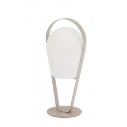 Lampe sur pied grand Bob - 32 x 29 x 72 cm - sand de marque PROLOISIRS, référence: B8225600