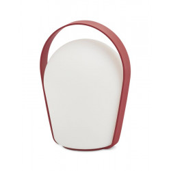 Lampe de table Bob loop - 11,7 x 10 x 16 cm - rouge de marque PROLOISIRS, référence: B8225800