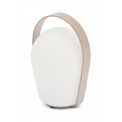 Lampe de table Bob loop - 11,7 x 10 x 16 cm - sand de marque PROLOISIRS, référence: B8225900