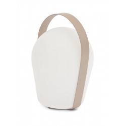 Lampe de table XL Bob Loop - 32 x 29 x 44 cm - sand de marque PROLOISIRS, référence: B8226500