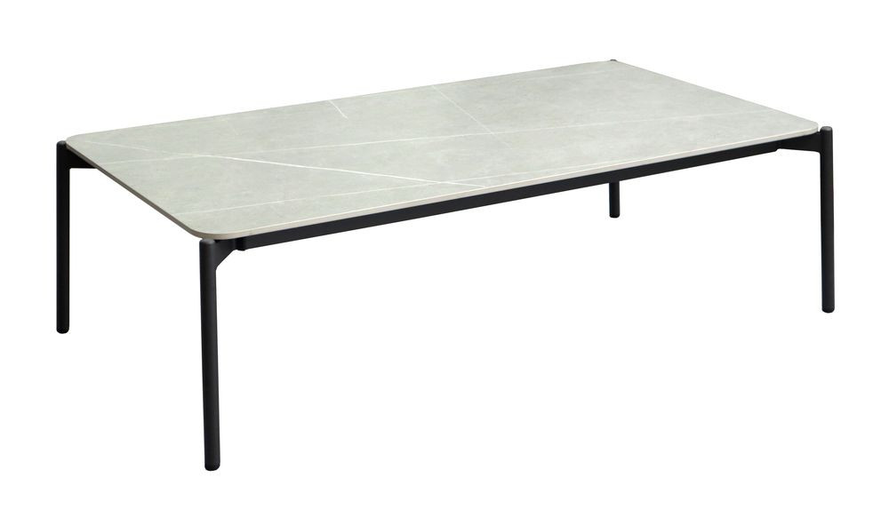 Table basse de jardin Ambiance en aluminiumcéramique