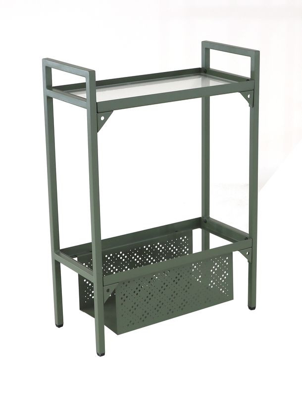 Etagère Balcon en acier à 1 niveau 102 x 24 x 75 cm