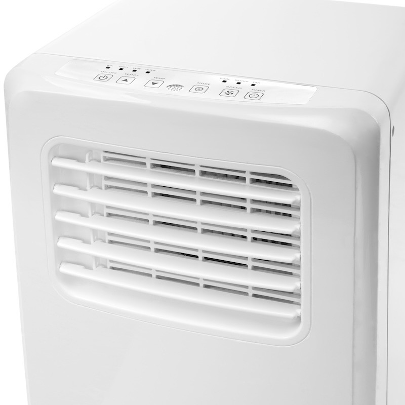Climatiseur Mobile Clatronic 7000 BTU - 3 En 1 (Refroidissement, Déshumidification, Ventilation) - Classe A, Télécommande, Roulettes - Idéal Pour Pièces Moyennes