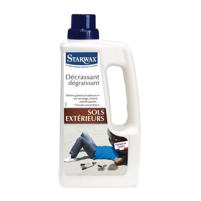 Nettoyant décrassant dégraissant pour sols extérieurs - Starwax