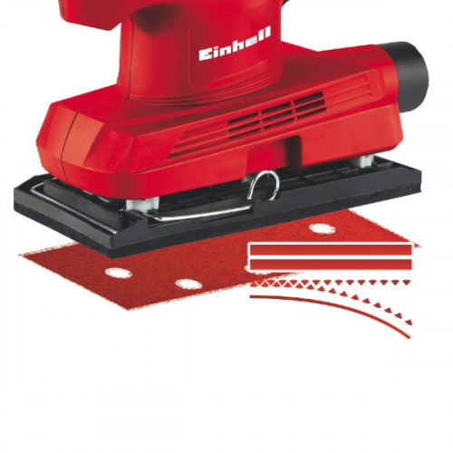 Einhell Ponceuse vibrante TC-OS 1520 (150 W, Pince de serrage, Conception  compacte) Livré avec 3