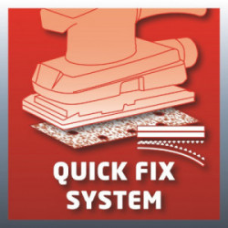 Ponceuse vibrante – TC-OS 1520 – Plateau 93 x 187 mm – Adaptateur aspirateur - EINHELL 