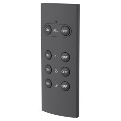 Pack de 2 prises télécommandées pour utilisation extérieure + télécommande - Gao