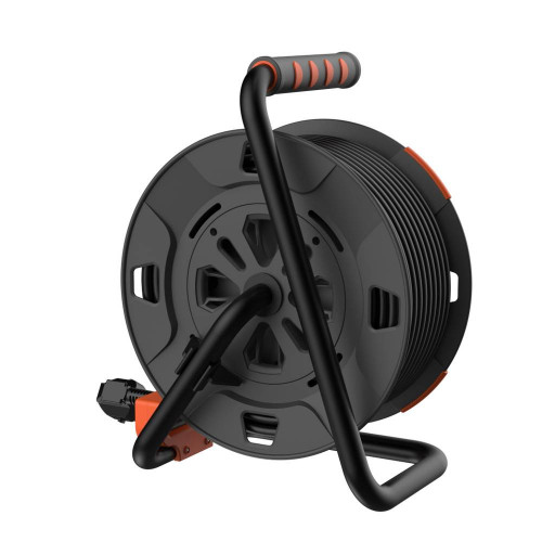 Enrouleur électrique Bricolage   H05VV-F,3G1.5mm2,  25 mètres - Quarx