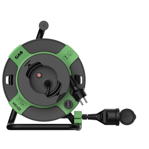 Enrouleur Jardin H05VV-F, 3G1,0mm2, 37+3 mètres - Quarx