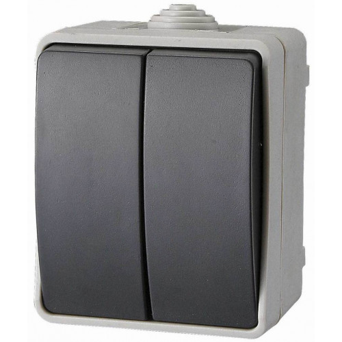 Double Va et Vient extérieur IP54 - Aquatop - Gao