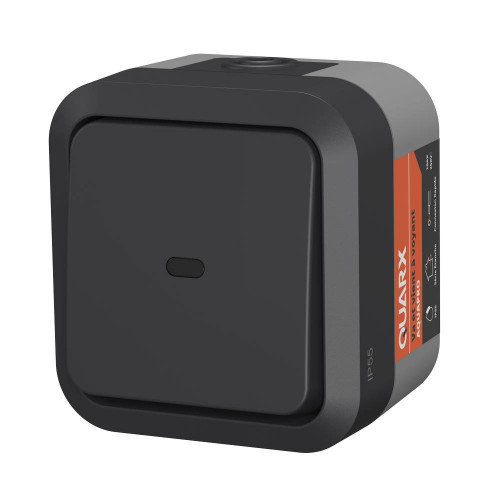 Va et vient à voyant extérieur IP55 - Aquapro - Quarx