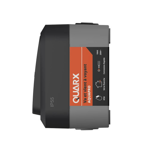 Va et vient à voyant extérieur IP55 - Aquapro - Quarx