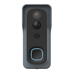 Kit Sonnette connectée + carillon rechargeable - Link2home