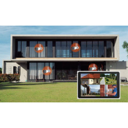Camera additionnelle pour Kit avec écran de surveillance ref.6824F - Link2home
