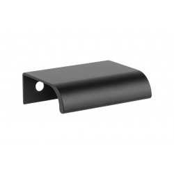 Poignée de meuble Nary 32/50 noir mat de marque Centrale Brico, référence: B8464700