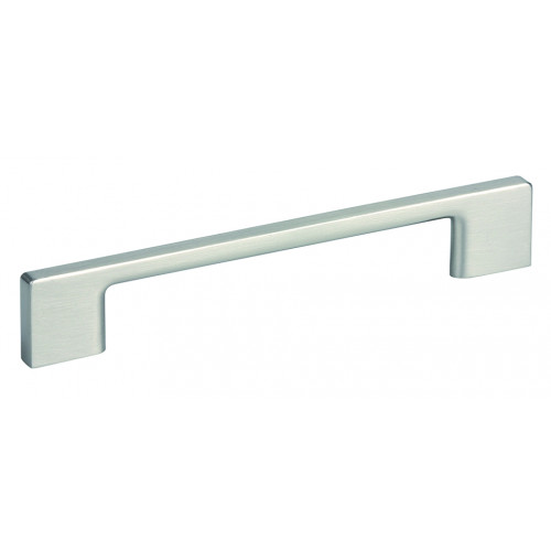 Poignée de meuble Nakana 96 nickel brossé + vis - Centrale Brico