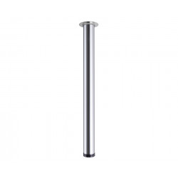 Pied de table TS001 820/60mm inox - réglable de marque Centrale Brico, référence: B8482900